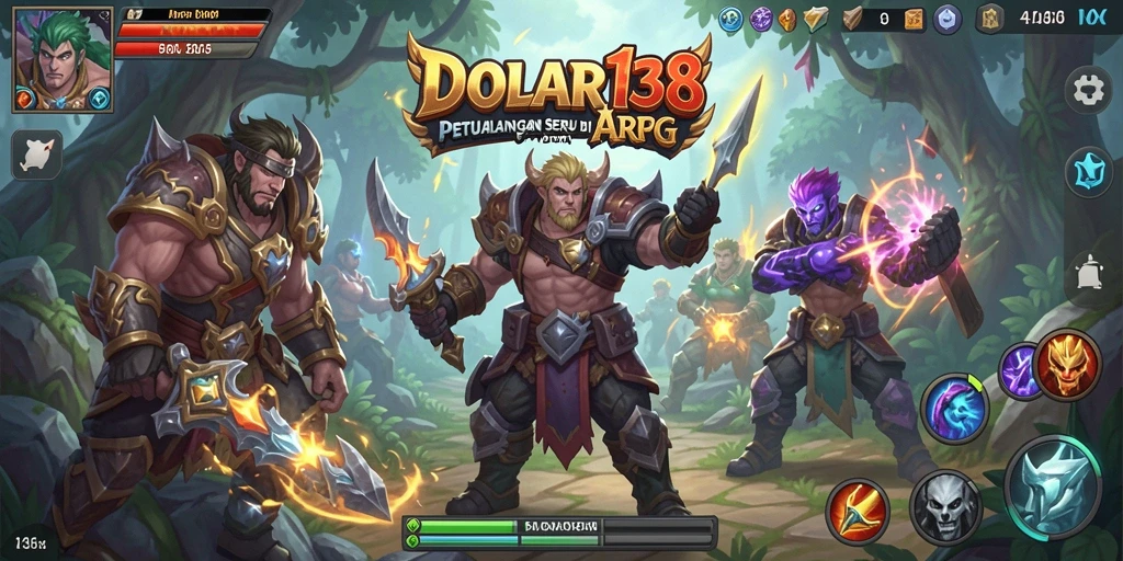 Gameplay seru dan pertarungan epik di DOLAR138