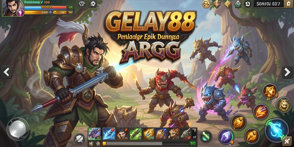 Tampilan gameplay GELAY88 yang menakjubkan dalam dunia ARPG.