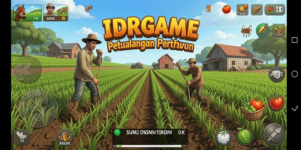 Gameplay seru dengan pengalaman bertani yang menyenangkan di IDRGAME.