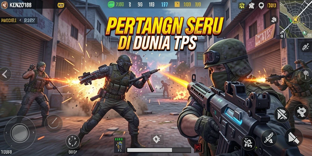 Tampilan gameplay seru KENZO188 dengan aksi menegangkan.