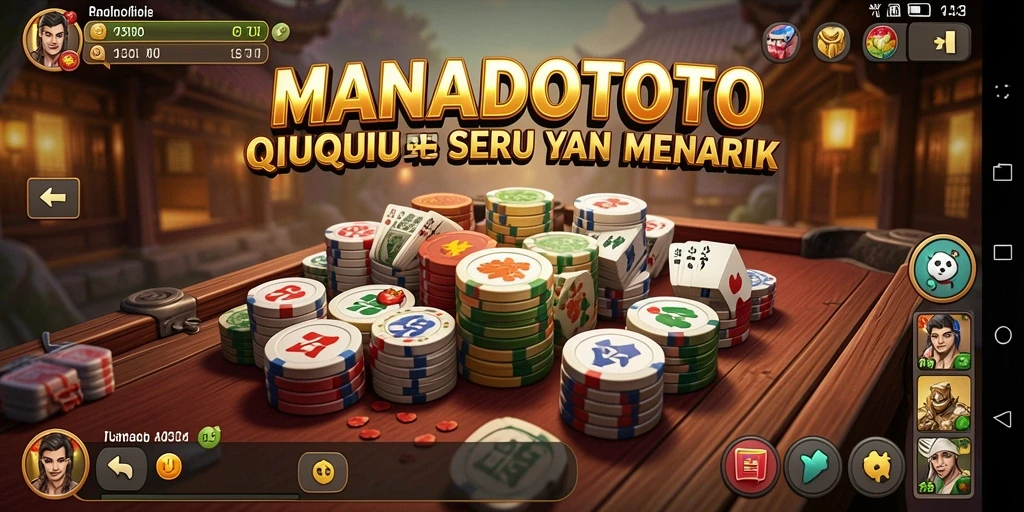 Gameplay menegangkan di MANADOTOTO dengan teman-teman.