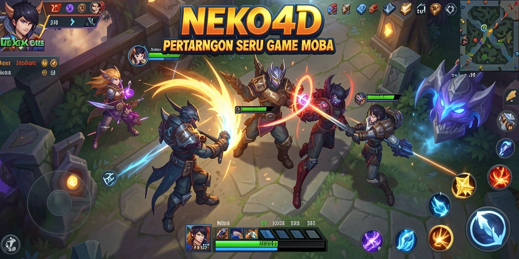 Tampilan gameplay NEKO4D yang menarik dan dinamis.