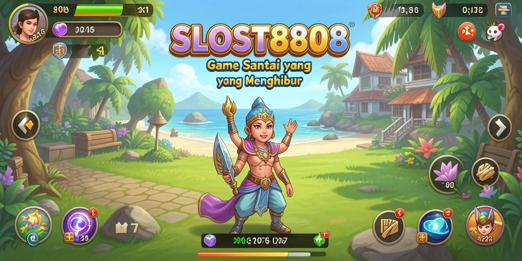 Tampilan menarik dari SLOST8808 menunjukkan gameplay yang mengasyikkan.