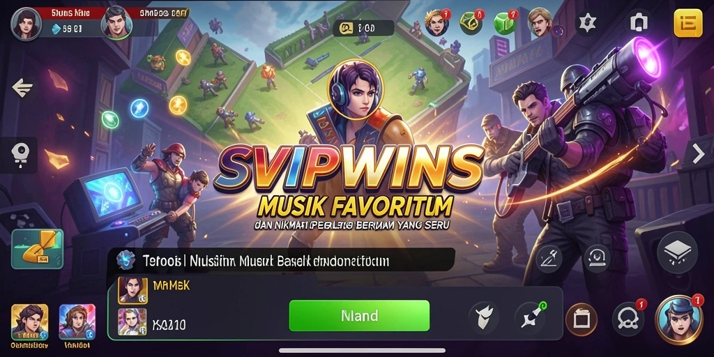 Screenshot gameplay SVIPWINS menampilkan antarmuka aplikasi yang intuitif dan berwarna.