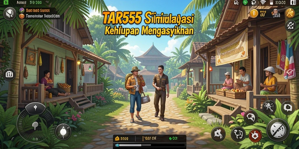 Tampilan gameplay TAR555 yang menarik dan mendalam.